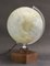 Vintage French Art Deco Illuminated Globe on Wooden Base from Girard Barrère Et Thomas, Paris 7