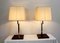 Chromed Metal Lamps, 1960s, Set of 2, Image 2