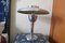 Vintage Chromed Mushroom Lamp, 1950s, Image 1