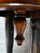 French Adjustable Piano Stool with Bronze Can-Can Legs 11