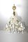Lustre à 3 Lampes en Cristal, 1950s 8