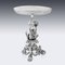 Antique French Silver & Glass Centerpiece, 1890s, Image 7