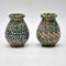 Ceramic Mosaic Vases by Jean Gerbino for Vallauris, 1960s, Set of 2 1