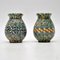 Ceramic Mosaic Vases by Jean Gerbino for Vallauris, 1960s, Set of 2 3