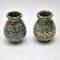 Ceramic Mosaic Vases by Jean Gerbino for Vallauris, 1960s, Set of 2 2