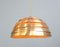 Copper Pendant Light by Hans Agne Jakobsson, 1950s, Image 4