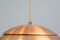 Copper Pendant Light by Hans Agne Jakobsson, 1950s 7