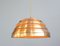 Copper Pendant Light by Hans Agne Jakobsson, 1950s 1