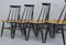 Dining Chairs by Ilmari Tapiovaara for Asko, 1960s, Set of 4 9