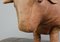 Reposapiés en forma de toro de cuero de Dimitri Omersa, años 50, Imagen 6