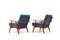 Poltrone GE-270 in teak di Hans J. Wegner per Getama, set di 2, Immagine 11