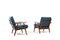 Teak GE-270 Easy Chairs by Hans J. Wegner for Getama, Set of 2 4