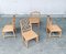 Chippendale Style Faux Bamboo Dining Chair Set, 1970s, Set of 4 11