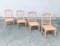 Chippendale Style Faux Bamboo Dining Chair Set, 1970s, Set of 4, Image 15