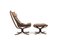 Falcon Lounge Chair and Ottoman by Sigurd Ressell for Vatne Møbler, Set of 2 1