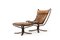 Falcon Lounge Chair and Ottoman by Sigurd Ressell for Vatne Møbler, Set of 2 4