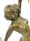 Große Bronzeskulptur mit Schleife von Maugsch, 1920er 10