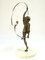 Large Bronze Gymnast Sculpture with Ribbon from Maugsch, 1920s 8