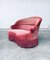 Hollywood Regency Stil 2-Sitzer Sofa mit Fransen in Rot & Rosa, 1950er 12