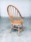 Vintage Spindle Back Model Windsor Armchair Set, 1970s, Set of 4 5