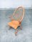 Vintage Spindle Back Model Windsor Armchair Set, 1970s, Set of 4 4