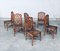 Chippendale Style Faux Bamboo Dining Chair, 1980s, Set of 6, Image 12