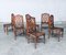 Chippendale Style Faux Bamboo Dining Chair, 1980s, Set of 6 18