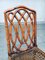 Chippendale Style Faux Bamboo Dining Chair, 1980s, Set of 6 2