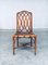 Chippendale Style Faux Bamboo Dining Chair, 1980s, Set of 6 10