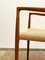 Mid-Century Danish Teak #57 Chair by Niels O. Møller for J. L. Møllers, Denmark, 1950s 5