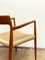 Mid-Century Danish Teak #57 Chair by Niels O. Møller for J. L. Møllers, Denmark, 1950s 13