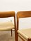 Mid-Century Danish Teak 75 Chairs by Niels Otto (N. O.) Møller for J. L. Møllers, Denmark, Set of 2, Image 9