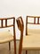 Mid-Century Danish Teak 79 Chairs by Niels Otto (N. O.) Møller for J. L. Møllers, Denmark, Set of 4, Image 15