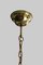 English Brass Ceiling Lamp, 1900s, Image 9