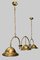 English Brass Ceiling Lamp, 1900s, Image 2