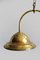 Englische Messing Deckenlampe, 1900er 7