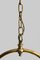 Englische Messing Deckenlampe, 1900er 8