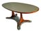 Mid-Century Italian Oval Dining Table in Hardwood by Vittorio Dassi, 1950s, Image 1