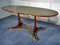 Mid-Century Italian Oval Dining Table in Hardwood by Vittorio Dassi, 1950s, Image 10