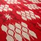 Rot und Hellgrau Reversibler Flachgewebe Teppich im Stil von Ingegerd Silow, Schweden, 1960er 8