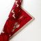 Tapis Réversible à Tissage Plat Rouge et Gris Pâle dans le Style d'Ingegerd Silow, Suède, 1960s 16