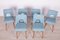 Polish Shell Chairs from Bydgoszcz Furniture Factory, 1960s, Set of 6 3