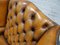 Chesterfield Wingback Armchair, England, 1960s, Image 8