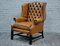 Chesterfield Wingback Armchair, England, 1960s, Image 12