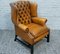 Chesterfield Wingback Armchair, England, 1960s, Image 5