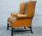 Chesterfield Wingback Armchair, England, 1960s 6