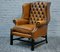 Fauteuil à Oreilles Chesterfield, Angleterre, 1960s 1