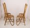 Bambus Stühle von Dirk Van Sliedrecht für Rohe Noordwolde, 1950er, 4er Set 5