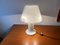 Vintage White Lacquered Metal Lamp from Guzzini, 1970s 11