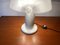 Vintage White Lacquered Metal Lamp from Guzzini, 1970s, Image 3